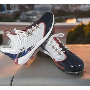 Under Armour Harper 9 Pro TPU USA Men's Size 12 Baseball Cleats 3027439-100